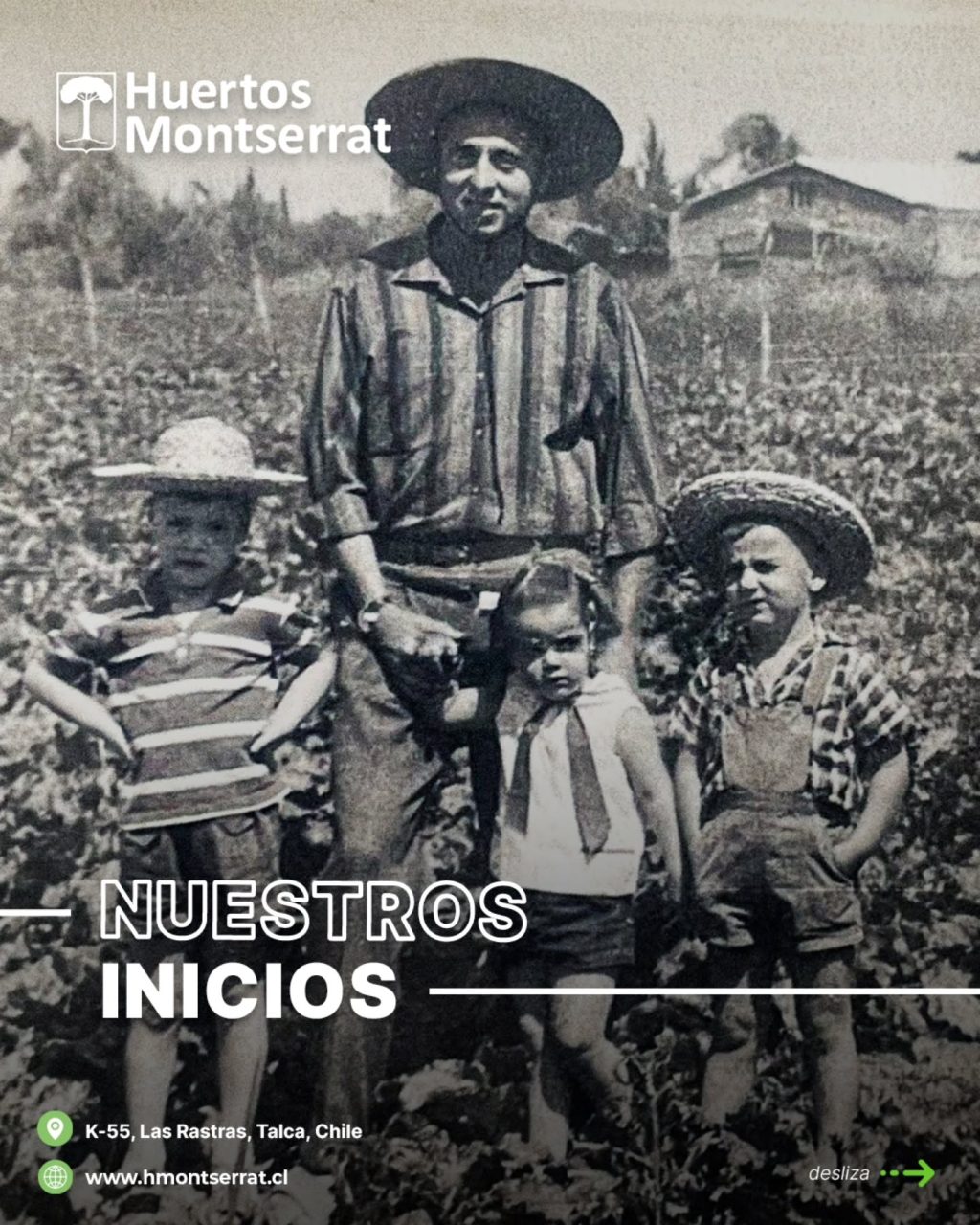 Instagram post from huertos_montserrat. This post is in position 0.